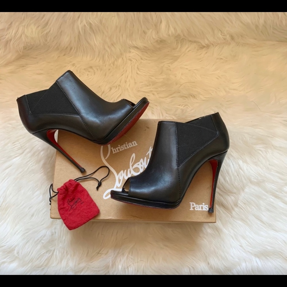 Christian louboutin booties